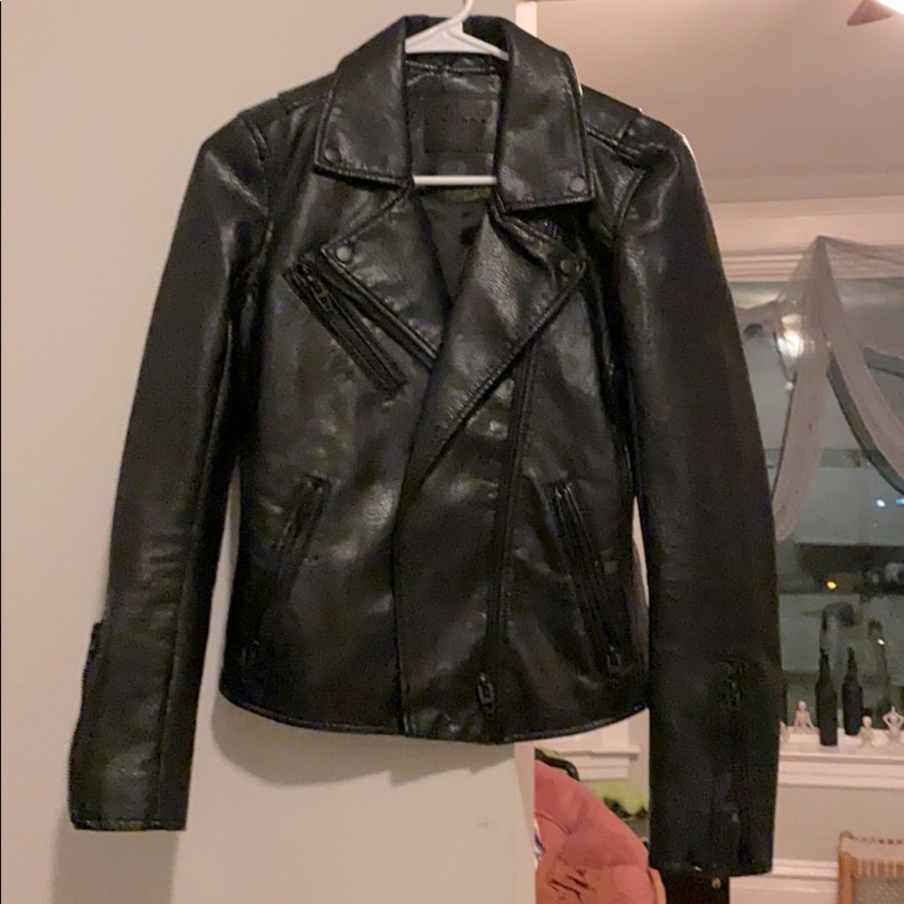 BlankNYC black leather jacket